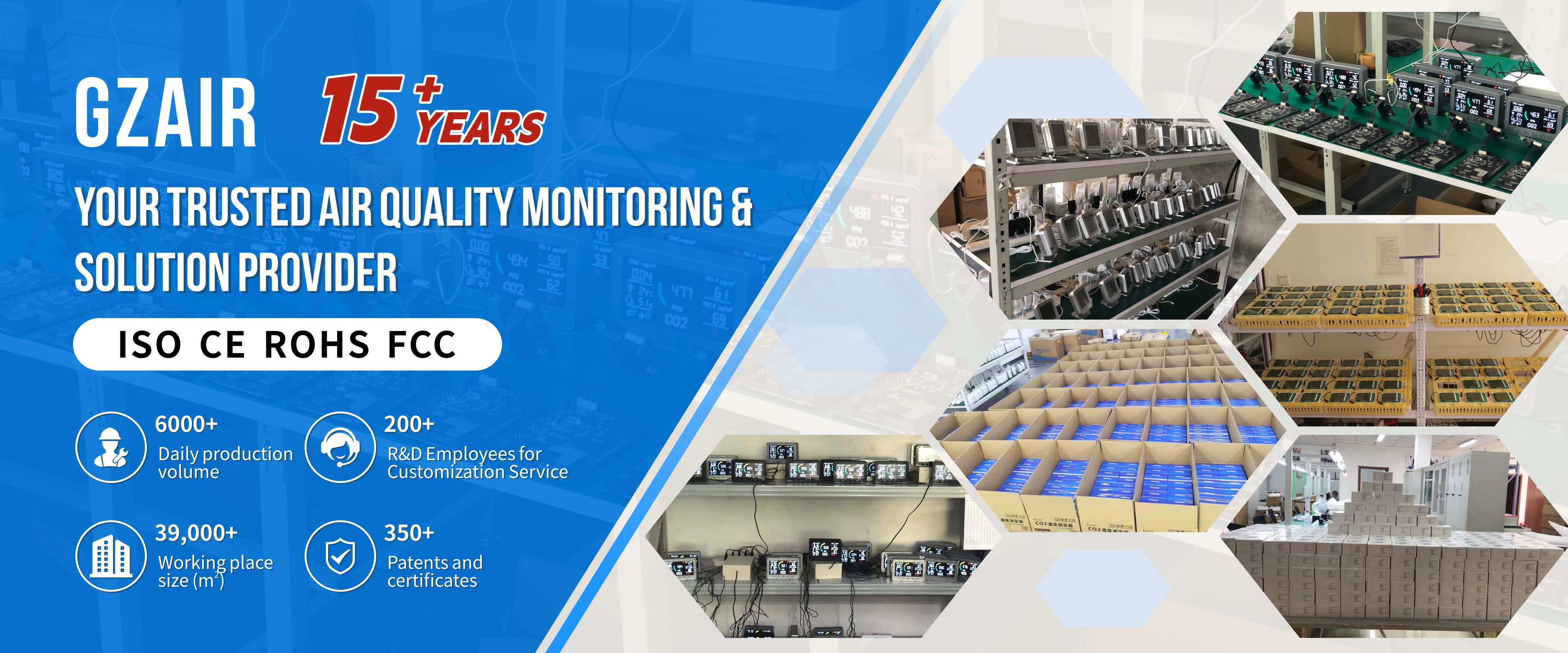 Qualität Intelligenter Luftqualitätsmonitor usine