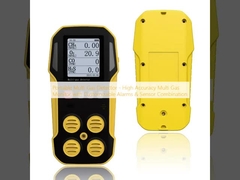 Portable Multi Gas Detector - Hochgenauigkeit Multi Gas Monitor mit anpassbaren Alarmen & Sensor Kombination