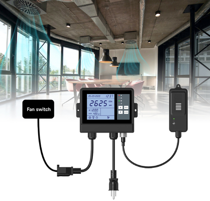Ein guter Preis. Landwirtschaftliche Gewächshaus Umweltkontrolleur Pflanzungssteuerungsventilator C02 wasserdicht Online