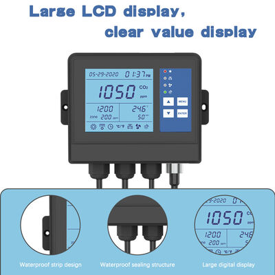 Ein guter Preis. ODM Temperaturfeuchtigkeit Treibhaustemperaturcontroller CO2-Sensor für Pflanzenanbau Online