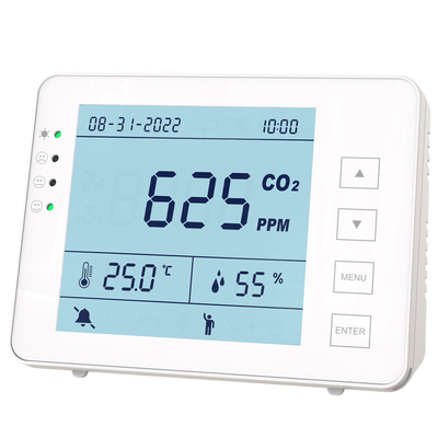 2 GB 5000 ppm Indoor CO2-Meter AQI-Monitor für die Überwachung der Luftqualität