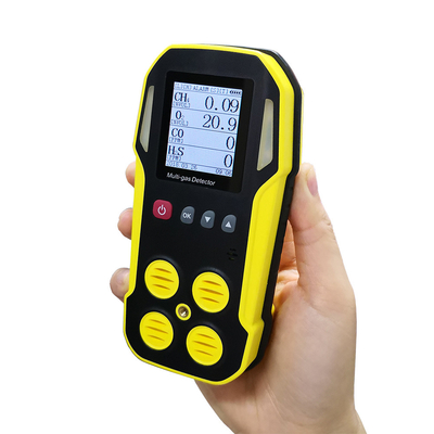 IP54 Wasserdichtes persönliches Multi-Gas-Monitor-Detektor für die Öl-Gas- und Chemieindustrie