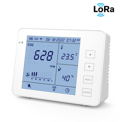 Ein guter Preis. Tragbares CO2-Messgerät für Innenräume – Wiederaufladbarer NDIR-Sensor für Zuhause, Büro, Klassenzimmer Online