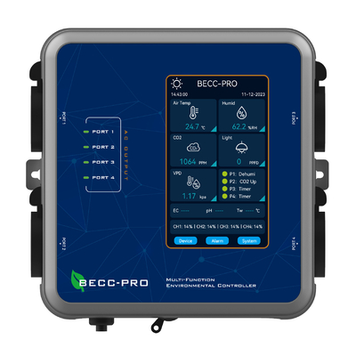 Good price CO2-Temperaturfeuchtigkeit Gewächshausfeuchtigkeit Regler 240V 800x480 LCD-Bildschirm Online