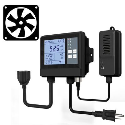 Good price OEM PPM CO2 Treibhaus-Klima-Regler für Pflanzzzelt Online
