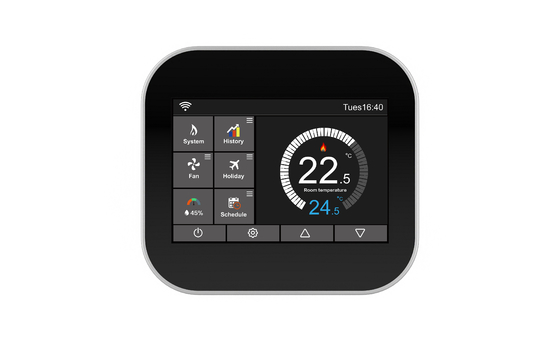 Supermarkt Bluetooth Smart WiFi Thermostate 240v für Einzelzimmer