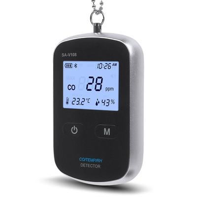 Smart 200 ppm CO Portable Carbon Monoxide Alarm Detektor Digitale Anzeige