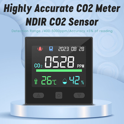Good price Wandmontierte intelligente CO2-Monitor Luftqualität NDIR IAQ Sensor 86mm Online