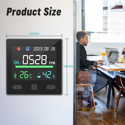 Good price 12V CO2-Innenbereich Temperaturmesser Luftfeuchtigkeit WLAN-Luftqualitätsmonitor Online