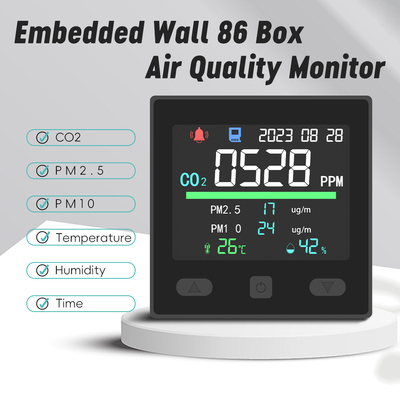 Good price CO2 IAQ Luftqualitätsmonitor Wifi Temperaturdetektor 12V 2,8 Zoll TFT-Display Online