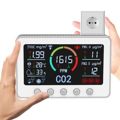 Good price Nahtloser Smart Air Monitor TVOCs CO2-Detektor IAQ-Steuerung Online