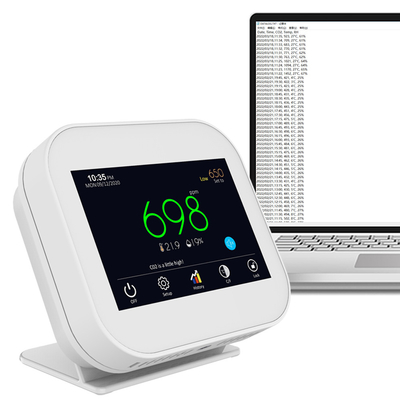 Good price Innenraum USB NDIR CO2-Sensor Detektor Luftqualitätsmonitor Kapazitives Touchpanel Online