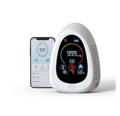 Ein guter Preis. GZAIR PT03 Smart WiFi Carbon Monoxide Detector - 4-in-1 CO/Smoke/Temperature/Humidity Monitor with Tuya APP, UL217/UL2034 Certified for Home/Industrial Use Online