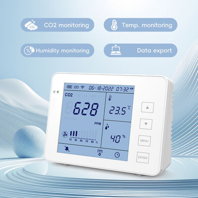 Ein guter Preis. Wiederaufladbare CO2-Detektor ️ Indoor NDIR-Sensor für eine genaue Luftüberwachung Online