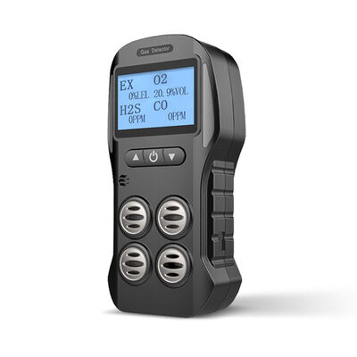 Ein guter Preis. Hochpräzision X-4 Portable Gas Detector 4-in-1 EX O2 CO H2S Mehrsprachige Datenerfassung 2000mAh Batterie Großhandel Online