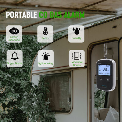 Ein guter Preis. Unverzichtbare Camping-Sicherheit: Tragbarer CO-Alarm für Zelte, Wohnmobile & Vans - Handheld-Kohlenmonoxid-Gasdetektor mit hochsensiblem Sensor Online