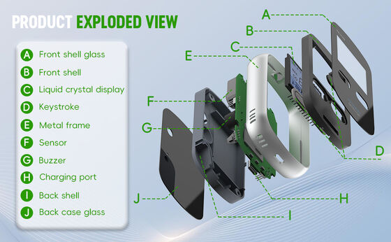 Ein guter Preis. Professioneller CO-Gasmonitor für Zuhause - Digitaler Kohlenmonoxidleckdetektor mit visuellem/hörbarem Alarm - Schützen Sie Ihre Familie vor stillen Mördern Online