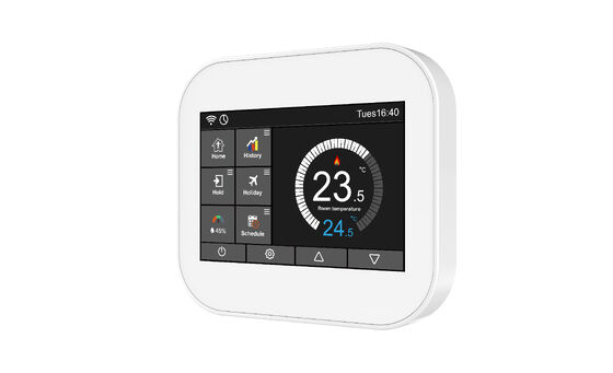 Ein guter Preis. WLAN-fähiges Smart-Thermostat mit Touch-Bedienung und mobiler App, wöchentlich programmierbarer HLK-Regler Online